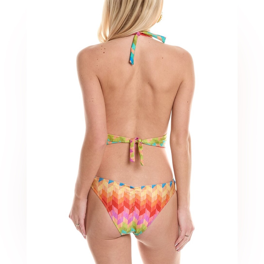 Farm Rio Rainbow Chevron One Piece - Picture 2 of 2